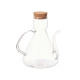 HUILIER EN BOROSILIC AVEC COUVERCL EN LIÈGE 1000ML