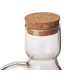 GALHETEIRO BOROSILICATO COM TAMPA CORTIÇA 1000ML