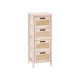 CASSETTIERA IN RATTAN 4 CASSETTI