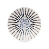 PORCELAIN SOUP PLATE 21CM BLUE STRIPE