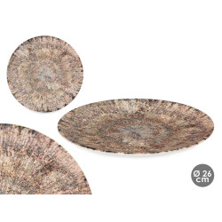 PORCELAIN DINNER PLATE 26CM EXPLOSION