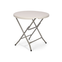 ROUND FOLDING TABLE 80CM DIAM