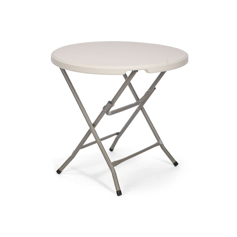 ROUND FOLDING TABLE 80CM DIAM