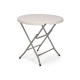 MESA REDONDA PLEGABLE DIAM 80CM