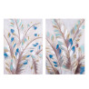 TABLEAU PLUME  TOILE ASSORT 2