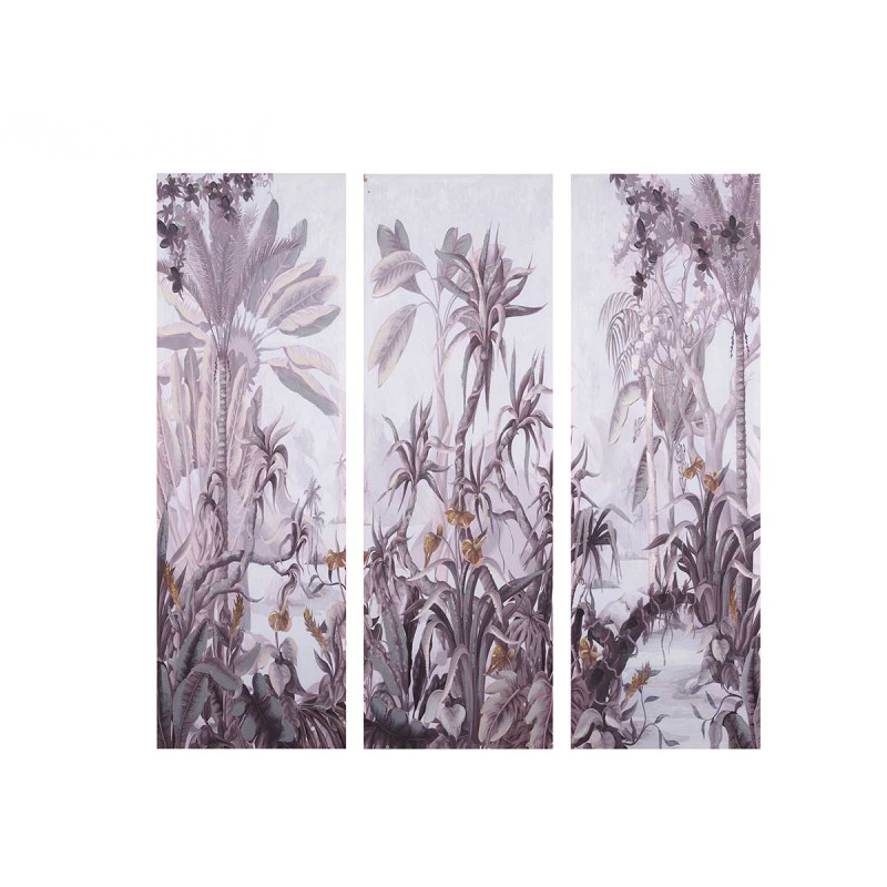 TABLEAU JUNGLE TOILE ASSORT 3