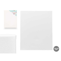 WHITE CANVAS 18X24CM