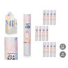 CANNONE CORIANDOLI ROSA AZZURRO 30CM
