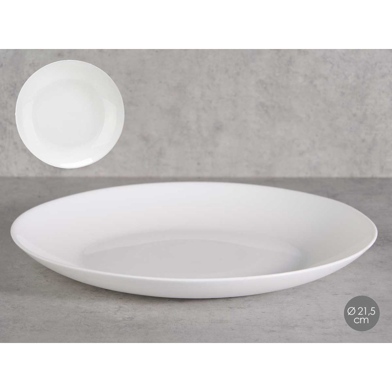 PLATO LLANO REDONDO OPAL 21,5CM