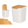 CESTINO TAPPO BAMBU BIANCO 