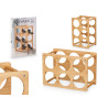SUPORTE 6 GARRAFAS BAMBU