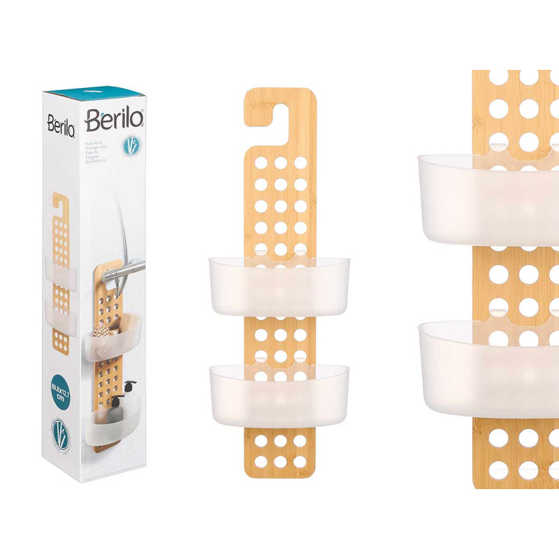ESTANTERIA DOBLE BAMBU COLGAR 