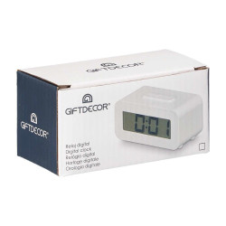 DIGITAL ALARM CLOCK ASSORTED 2 COLOURS