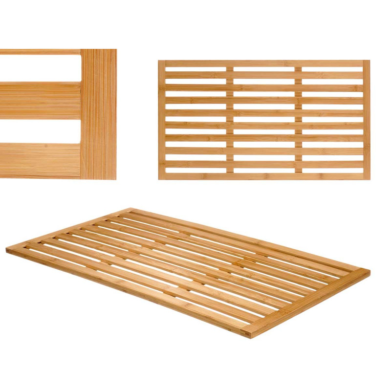 ESTRADO DE DUCHE BAMBU 62X35CM