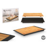 TABLA CORTAR PAN NEGRA 38X27CM