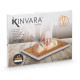 BREAD CUTTING BOARD WHITE 38X27CM