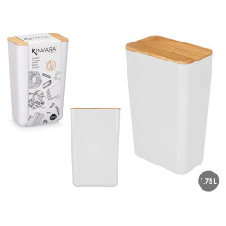 BARATTOLO RETTANGOLARE ALTO BIANCO 1,75L