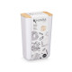BARATTOLO RETTANGOLARE ALTO BIANCO 1,75L
