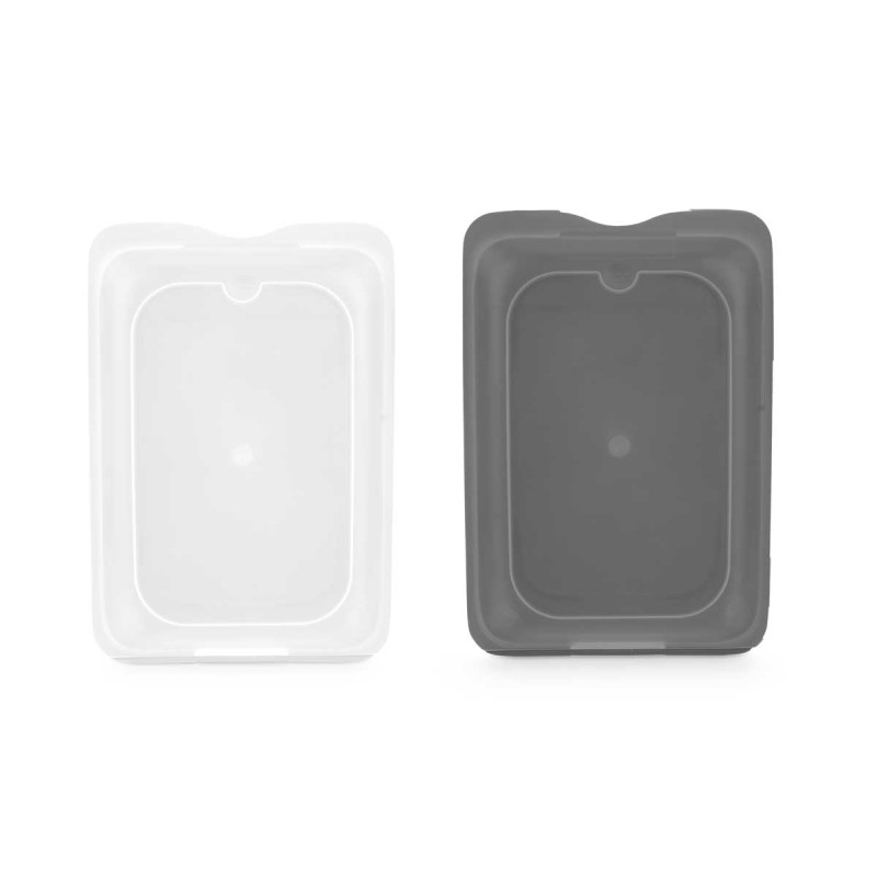 FLAT LUNCH BOX ASSORTED 2 COLOURS