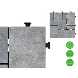 BALDOSA PIEDRA GRIS