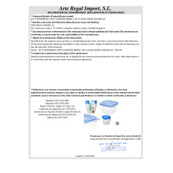SET 8 PORTAPRANZO TAPPO QUADRATA