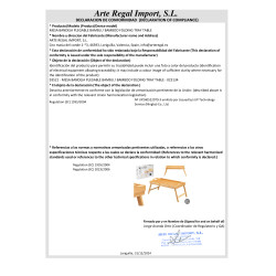 BAMBOO FOLDING TRAY TABLE