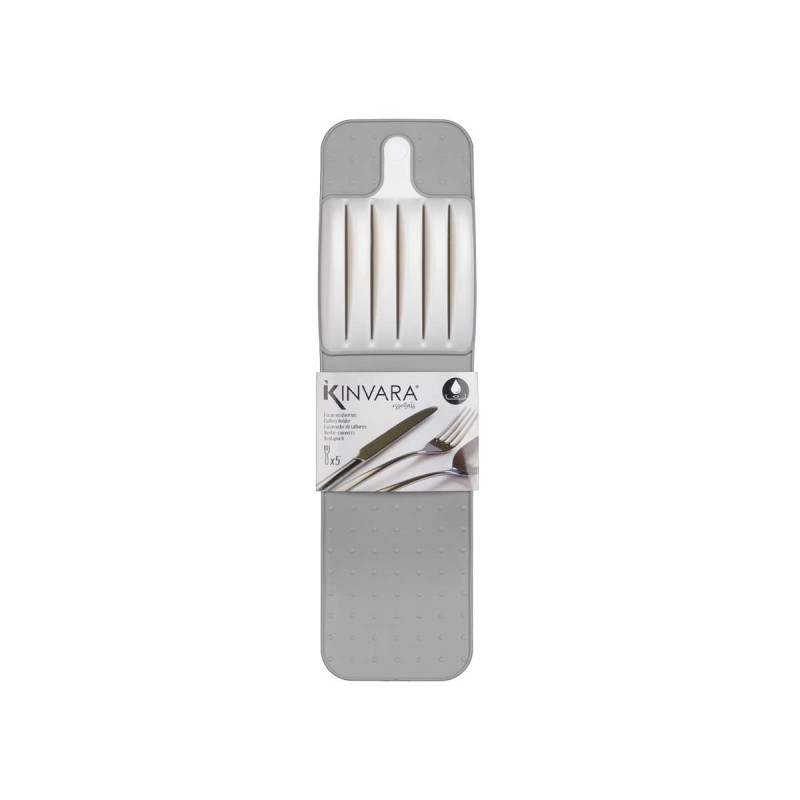 ESCORREDOR SILICONE CINZENTO