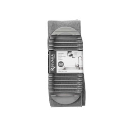 ESCORREDOR OVAL CINZENTO COM PANO