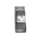 ESCORREDOR OVAL CINZENTO COM PANO