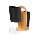 DOUBLE HANDLE UTENSIL HOLDER BLACK