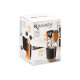 DOUBLE HANDLE UTENSIL HOLDER BLACK