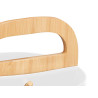PORTA UTENSILIOS DUPLO BRANCO COM ASA