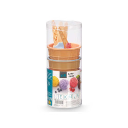 SET 4 COPPA GELATO CUCCHIAI 