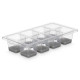 CUBITERA 8 HUECOS GRD GRIS