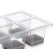 CUBITERA 8 HUECOS GRD GRIS