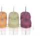 MOLDE GELADO 6 UNIDADES SORT 3 CORES