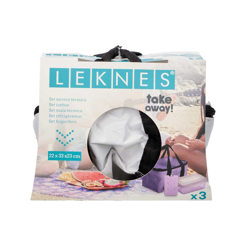 SET FRIDGE LUNCH BOX ASSORTED 3