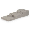 SOPORTE CUCHILLOS SURT 2 GRIS