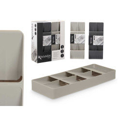 SUPPORTO FORCHETTE CUCCHIAI ASS 2 GRIGIO 