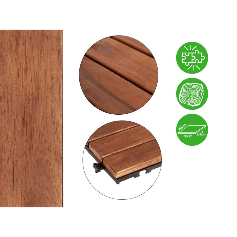 ACACIA WOOD TILE 