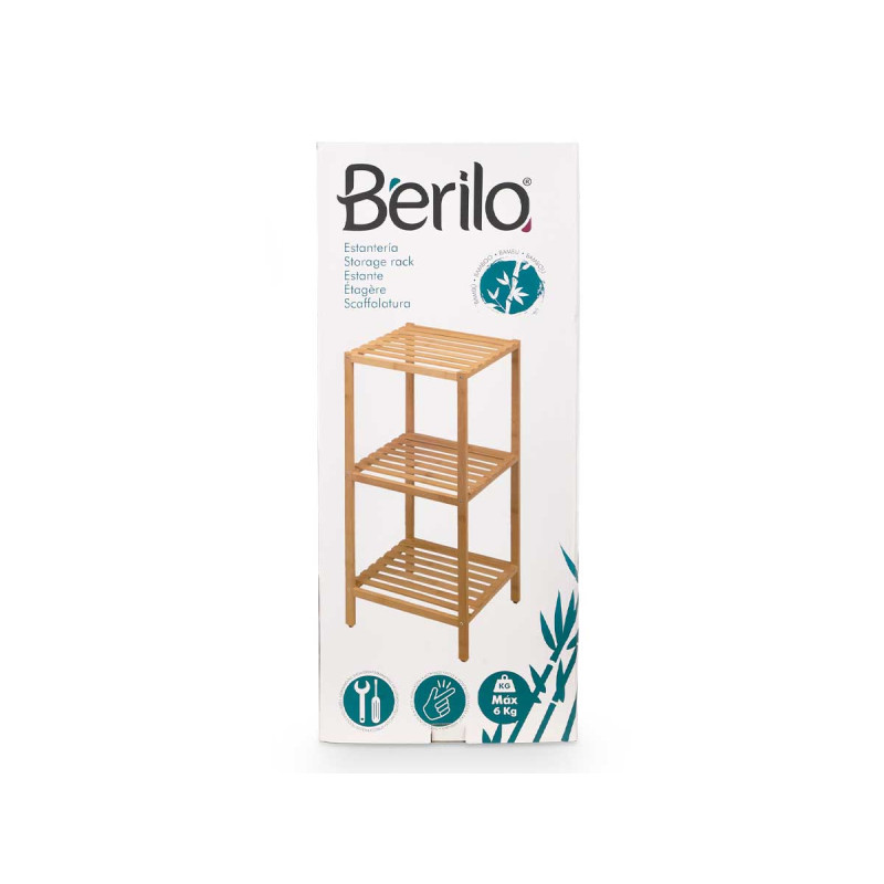 BAMBOO SHELF 3 FLOORS
