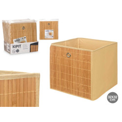 BOÎTE ORGANISATION PLIANTE  BAMBOU BEIGE