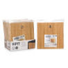 BOÎTE ORGANISATION PLIANTE  BAMBOU BEIGE