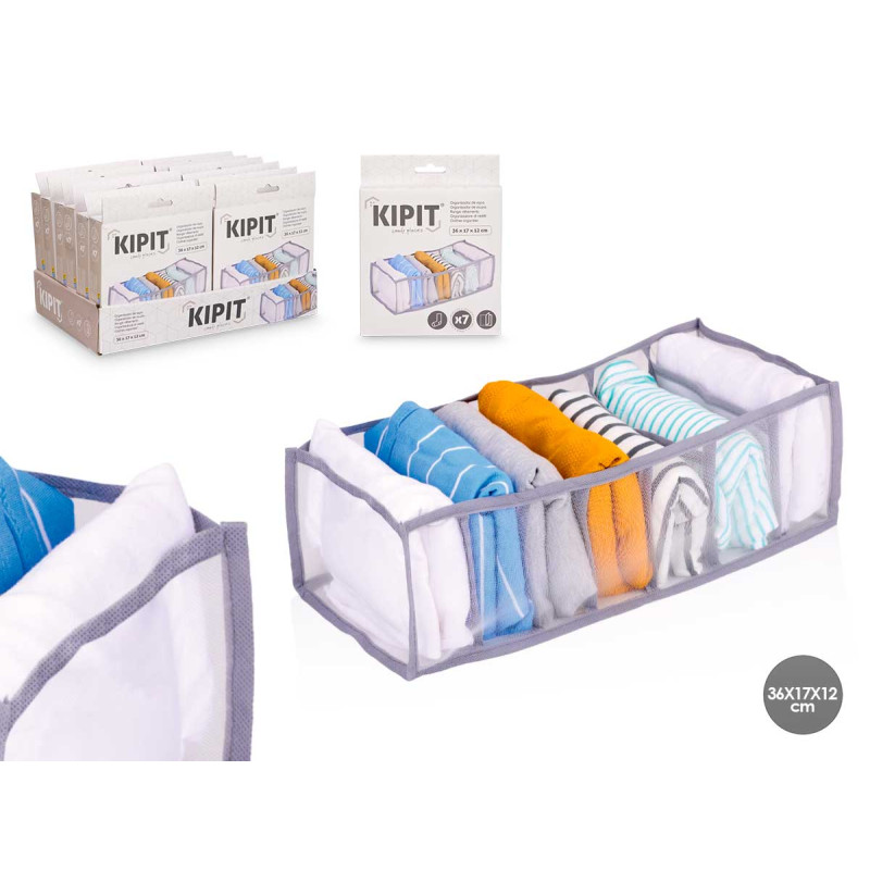 ORGANIZZATORE 7 SCOMPARTI BIANCHERIA INTIMA