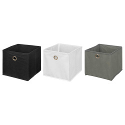 SCATOLA PIEGHEVOLE ORGANIZZATORE 15X15X5 ASS 