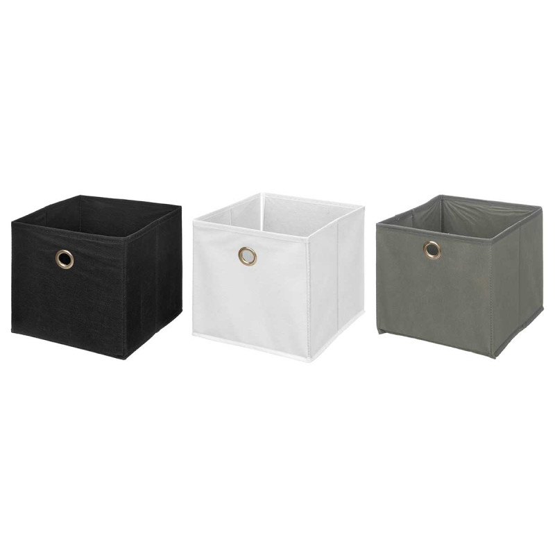 SCATOLA PIEGHEVOLE ORGANIZZATORE 15X15X5 ASS 