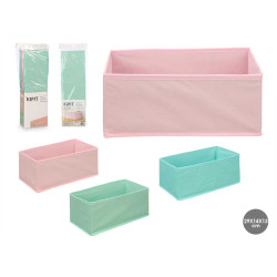 SCATOLA PIEGHEVOLE ORGANIZZATORE 29X14X13 ASS 3