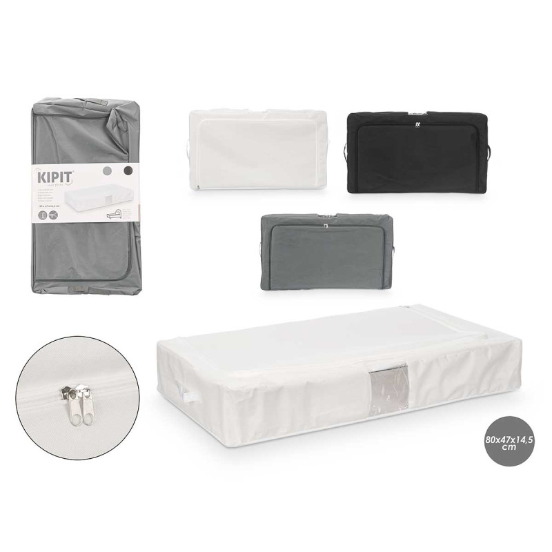 SOUS LIT ZIPPER SET 3 80X47X14.5