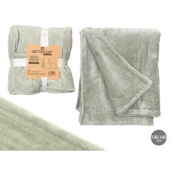 SILKY BLANKET GREEN 130X160XM