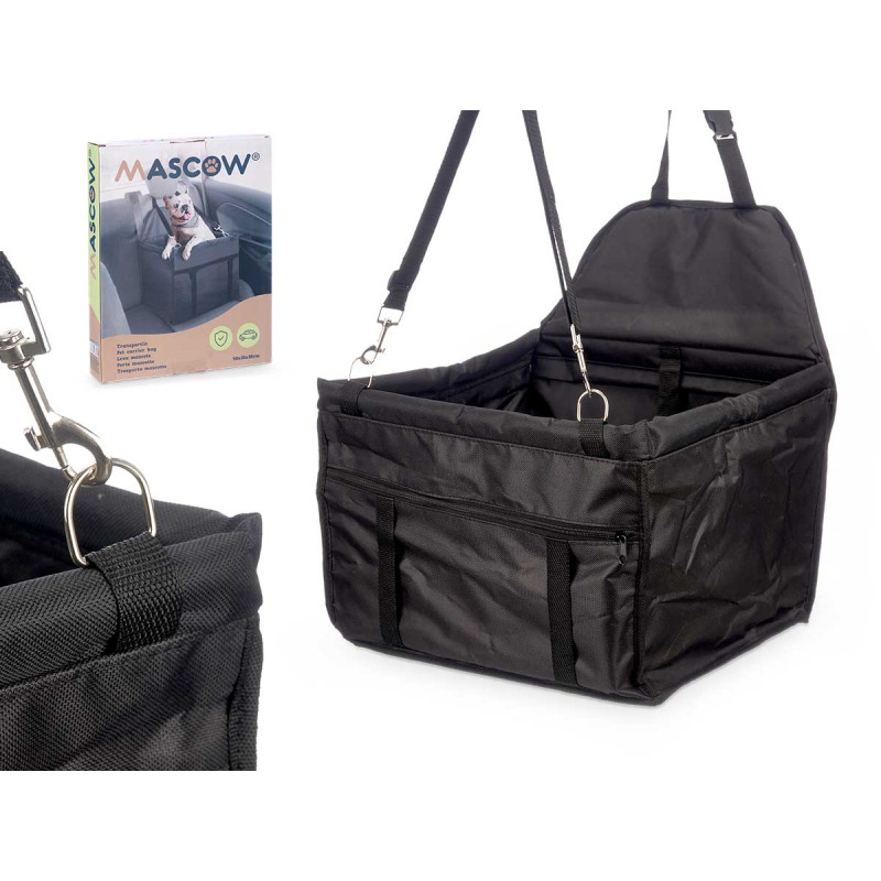 CESTO TRANSPORTIN MASCOTA COCHE